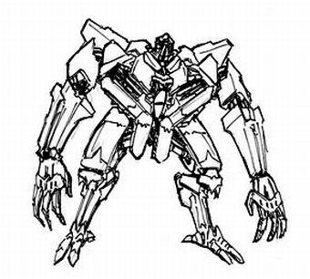 kreslený Starscream