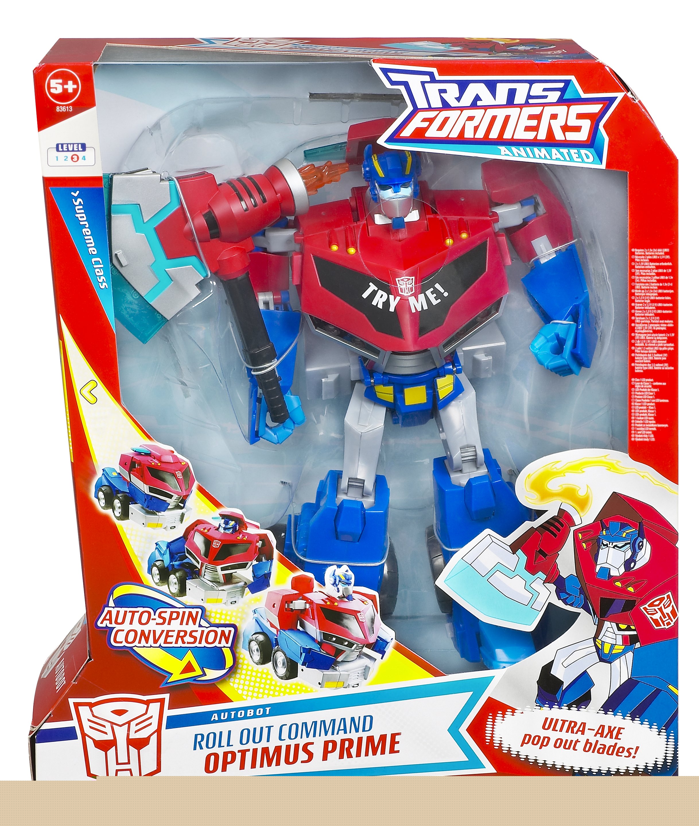 hračka animated Optimus Prime